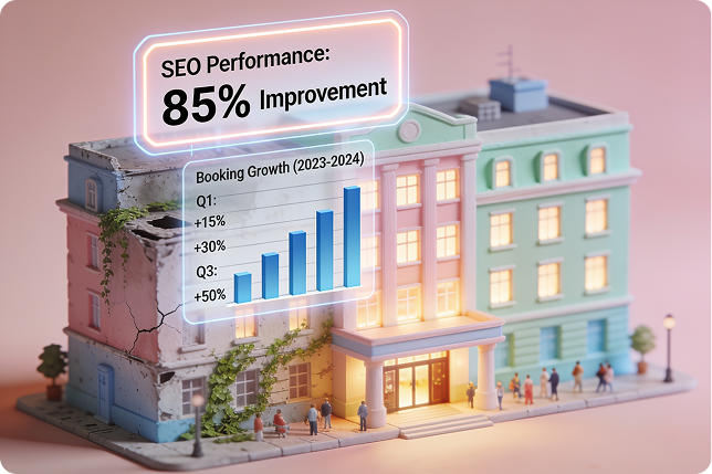 A Hotel's Backlink Journey That Led to Digital Success