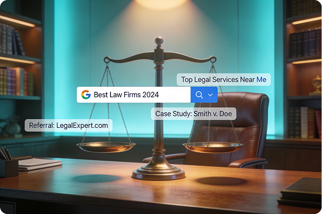 Guiding a Legal firm to the Top of the SERPs.